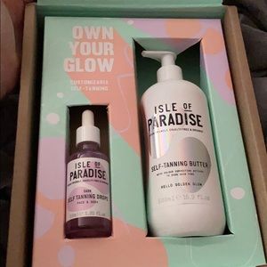 Isle of Paradise self tanning drops and lotion
